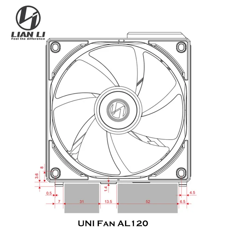 Lian Li UNI Fan AL120 ARGB Ven - Eachine Drone E010 reseña y precio