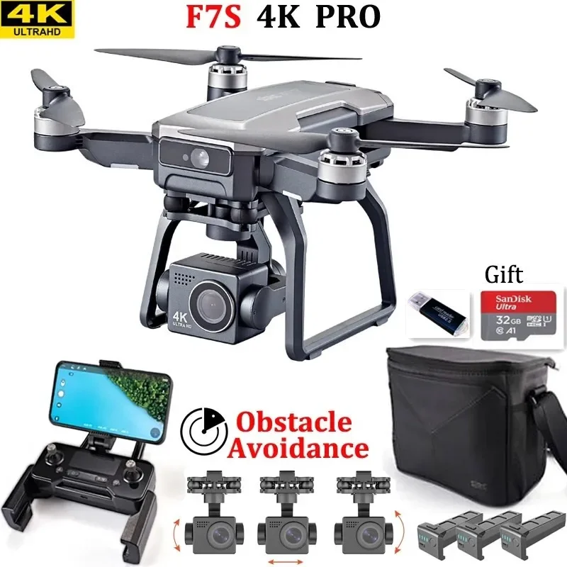 SJRC F7s 4K PRO Drone 4K evita - Drone Camera 4K reseña y precio