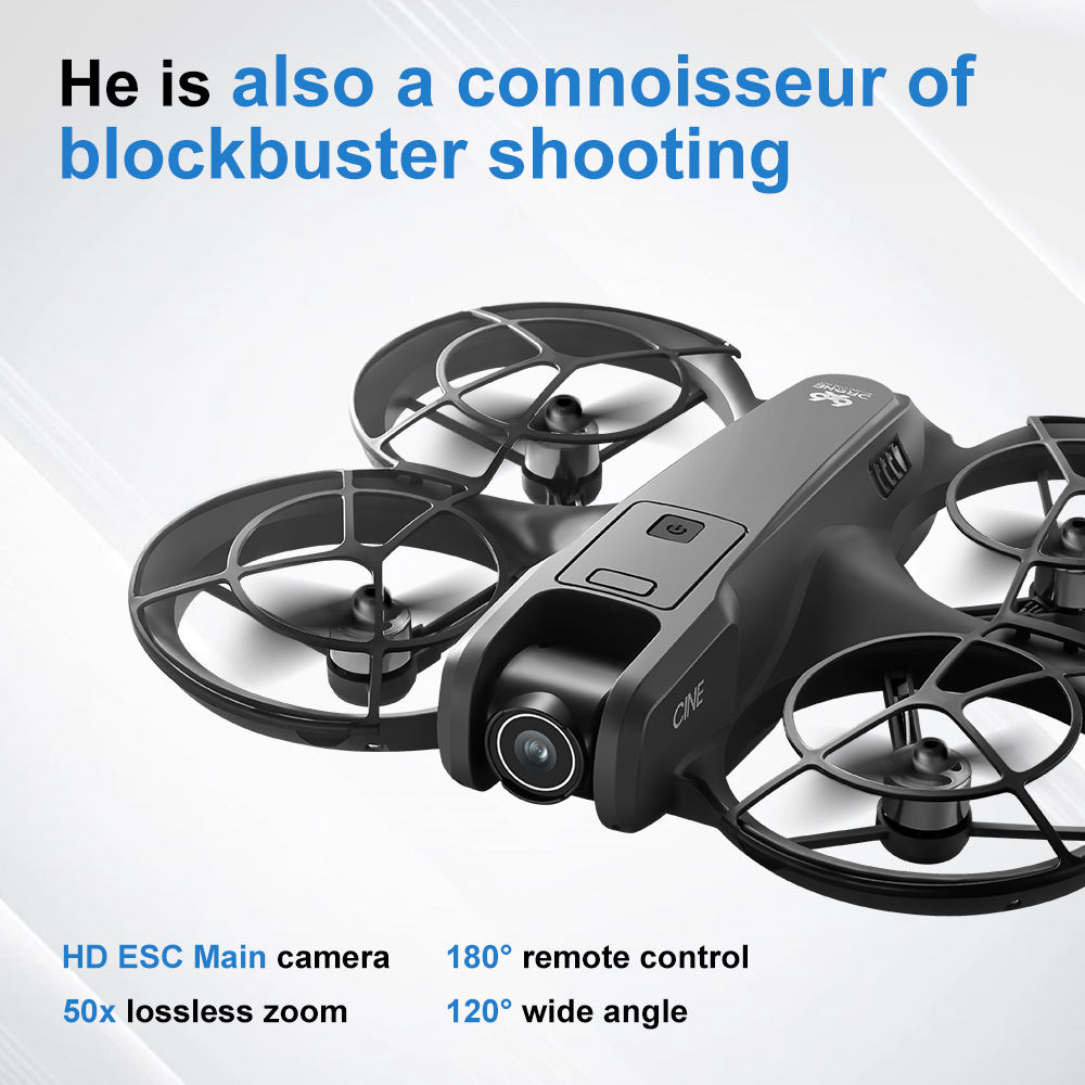 V666 Mini Dron plegable 4K Cám - Drone Camera 4K reseña y precio
