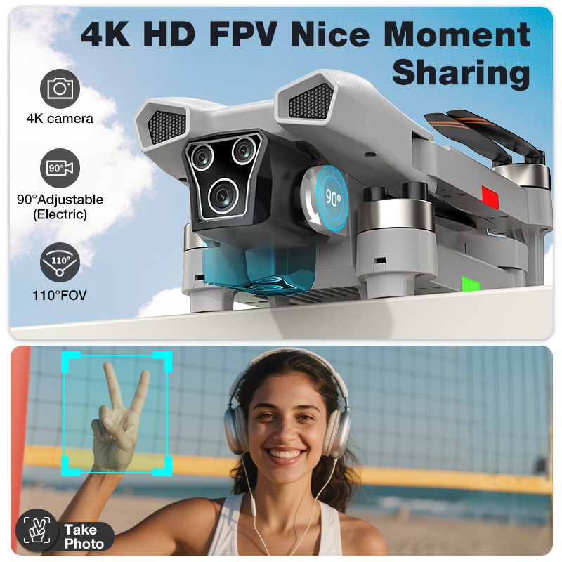 NUEVO Dron L017 Pro con Motor  - Drone Camera Mount reseña y precio