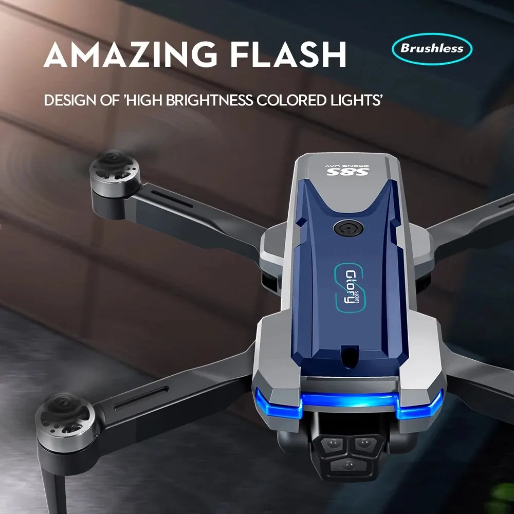 Dron plegable S8S con GPS, 5G, - Drone Camera Mount reseña y precio